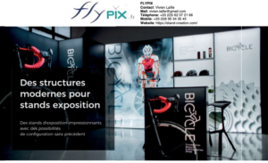 MODULARIO: des structures de PLV imprimés modernes pour vos stands d'exposition et salons professionnels