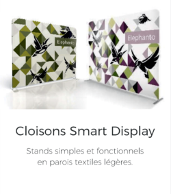Cloisons smart Display