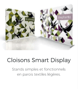 Cloisons smart Display